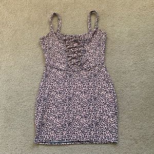 Pretty Little Thing Leopard Dress